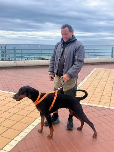 ARTI MARZIALI Il ritorno a Genova del campione Bruno Danovaro, con Viktor a spasso in corso Italia