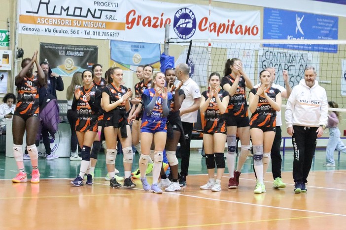 PALLAVOLO Rimont Progetti Genova ritorna alla vittoria