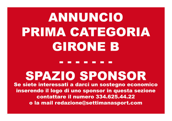 PRIMA CATEGORIA GIRONE B I commenti dei mister