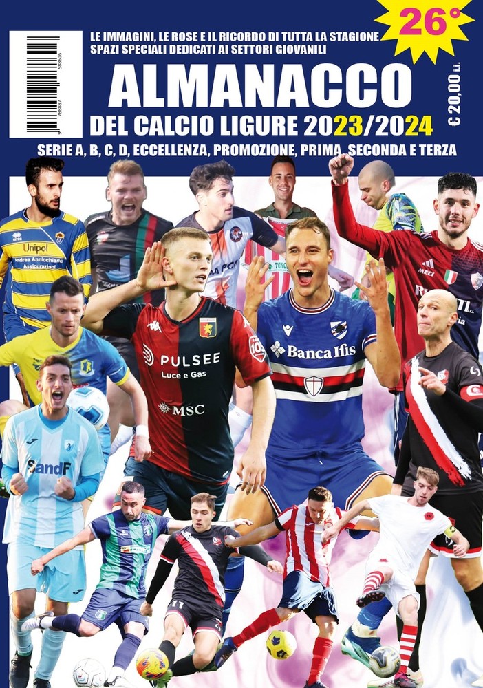 L'ALMANACCO DEL CALCIO LIGURE 2023/24 E' ARRIVATO...