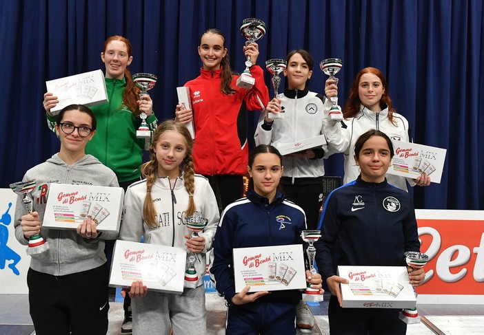 SCHERMA Baroffio e Bruno ai piedi del podio nel Grand Prix Under 14 di fioretto ad Ancona