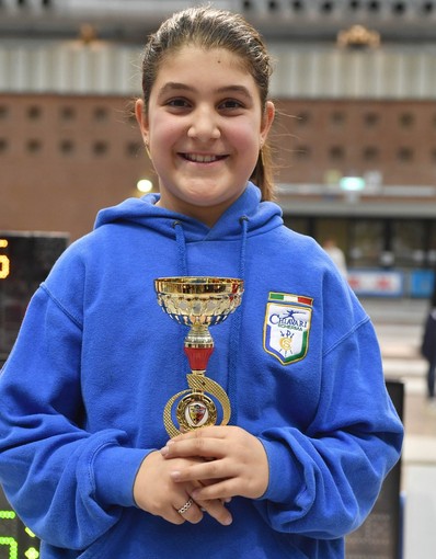 SCHERMA Bronzo per Annalia Canepa nel Grand Prix Under 14 di spada a Ravenna