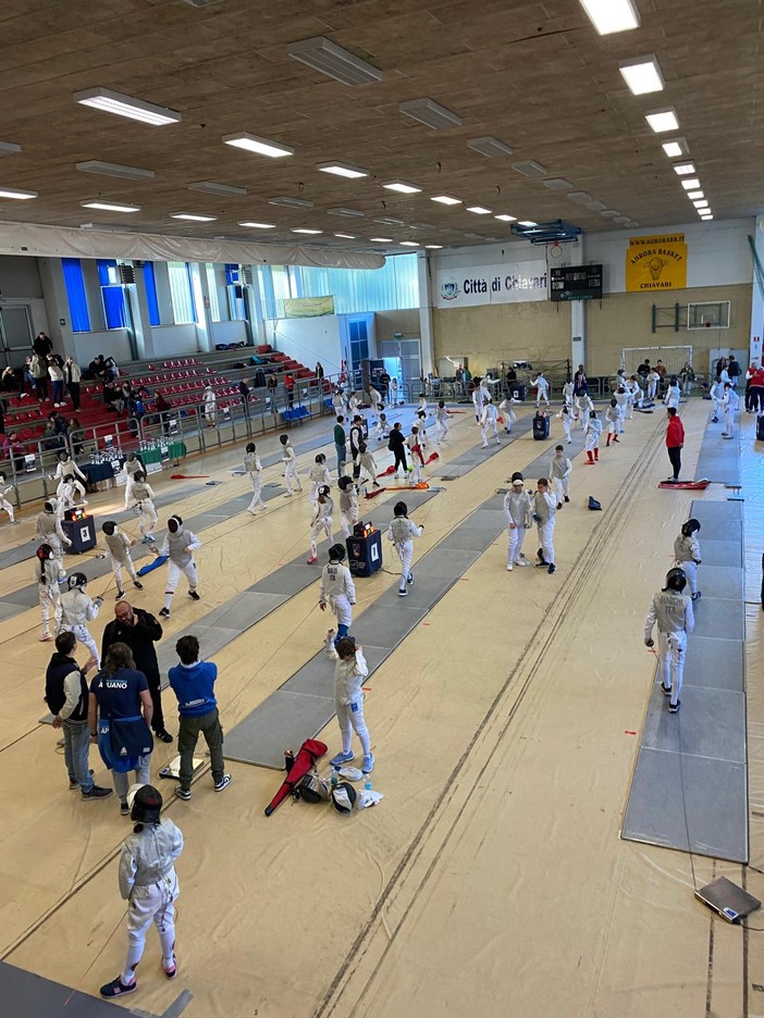 SCHERMA Prima prova interregionale Under 14 a Chiavari