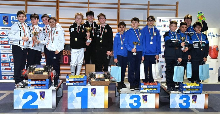 SCHERMA Bronzo per Chiavari nel Grand Prix Under 14 a Bolzano