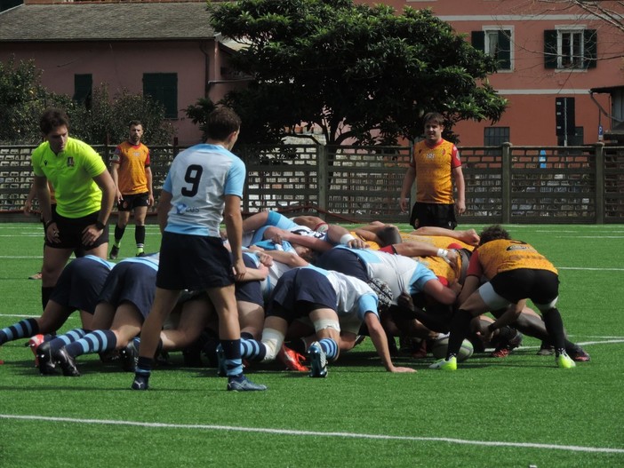 PRO RECCO RUGBY / AGLI SQUALI SFUGGE ANCHE IL BONUS CONTRO CAPOTERRA