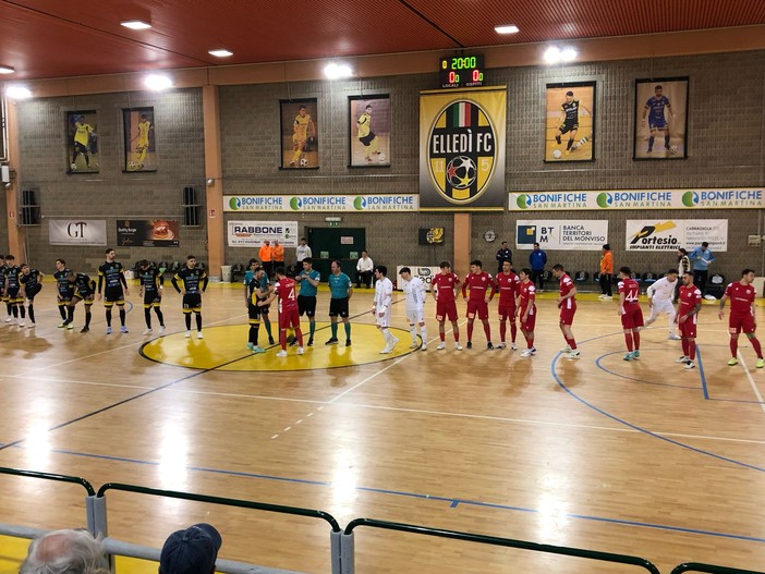 CALCIO A 5  Elledì-CDM Futsal 2-2: doppio botta e risposta firmato Boaventura e Ricci