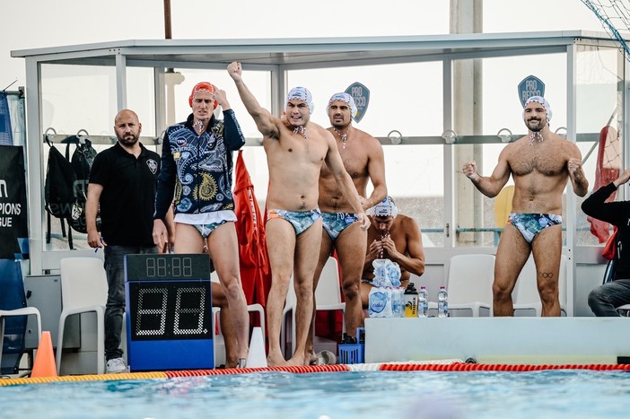 PALLANUOTO Ch. League, Pro Recco vs Olympiacos 10-9