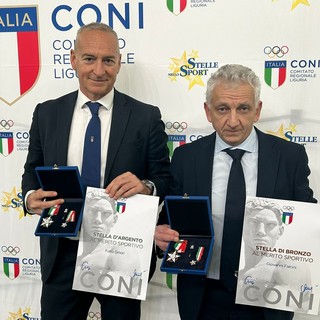 SCHERMA Riconoscimenti CONI per Giovanni Falcini e Furio Ginori