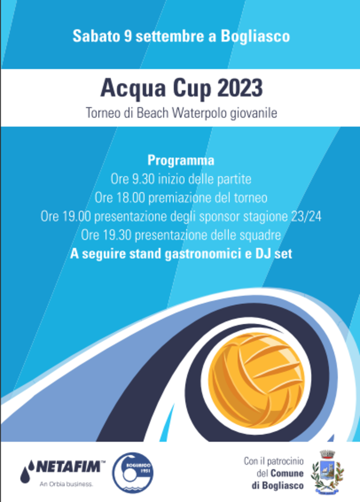 PALLANUOTO / SABATO IL B-DAY: IL BOGLIASCO PRESENTA SE STESSO