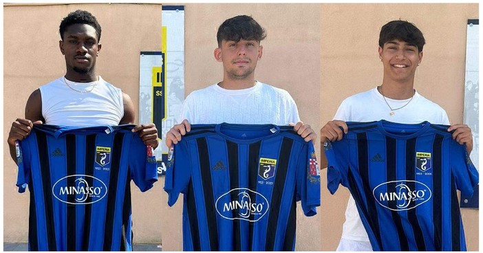 IMPERIA Tre nuovi arrivi in maglia neroazzurra