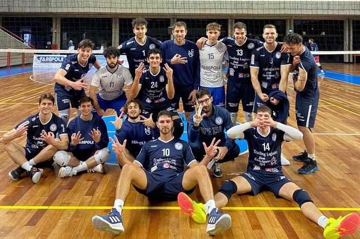 Pallavolo serie Bm 14^ giornata: NPSG TRADING LOGISTIC SP vs MAXITALIA JUMBOFFICE FI 3-1