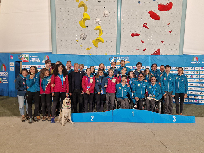 UNA CONCLUSIONE COI FIOCCHI PER LA COPPA DEL MONDO PARA CLIMBING AL CENTRO FEDERALE DI ARCO