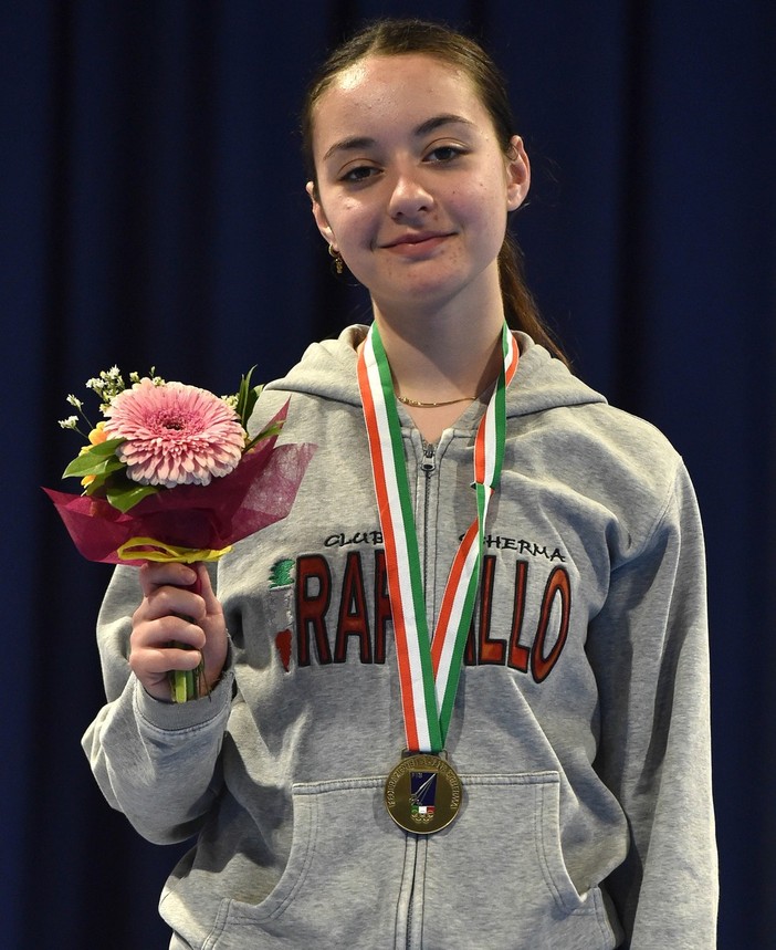 SCHERMA Cecilia Pendola Terza ai Campionati Italiani Gold Cadetti