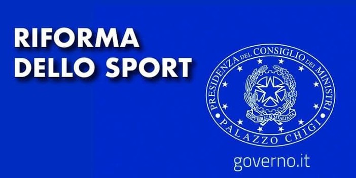 RIFORMA DELLO SPORT Si è svolta oggi la riunione del CDM