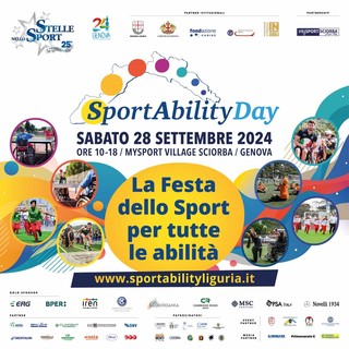 SportAbility Day 2024 / Alla Sciorba di Genova, sabato 28 settembre,  la grande festa dello sport per tutte le abilità