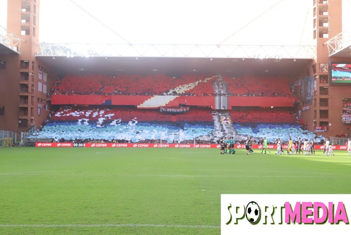 Le FOTO-TIFO di Genoa-Inter