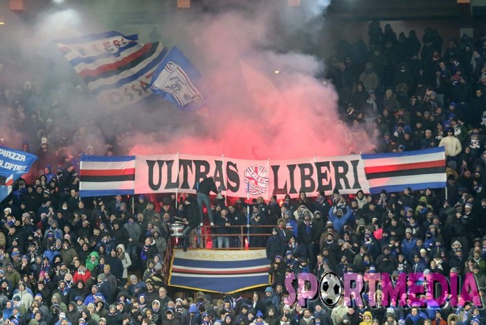 Le FOTO-TIFO di Sampdoria-Cesena