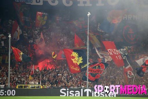 Le FOTO-TIFO di Genoa-Roma