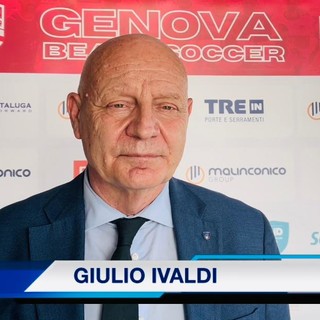 GENOVA BEACH SOCCER: LA PRESENTAZIONE DELLA STAGIONE 2022, L'INTERVISTA A GIULIO IVALDI (VIDEO)