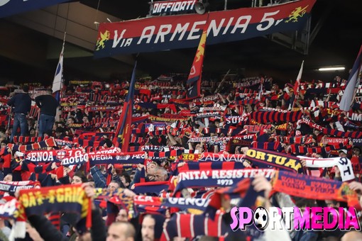 Le FOTO-TIFO di Genoa-Como