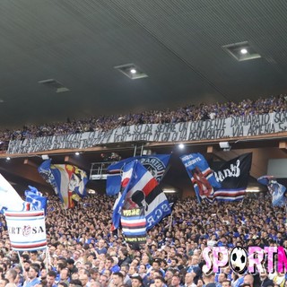 Le FOTO-TIFO di Genoa-Sampdoria: i sampdoriani