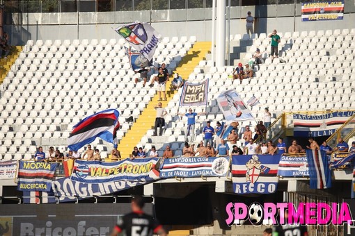 Le FOTO-TIFO di Ascoli-Sampdoria