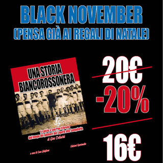 BLACK NOVEMBER: sconto del 20% sui libri Sportmedia