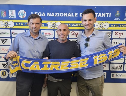 Boschetto della Cairese con presidente e vicepresidente Boveri &amp; Boveri