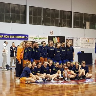 Le Under 18 del Basket Pegli vincono il Trofeo Porcari