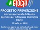 PROGETTO PREVENZIONE Dal gioco ai giochi