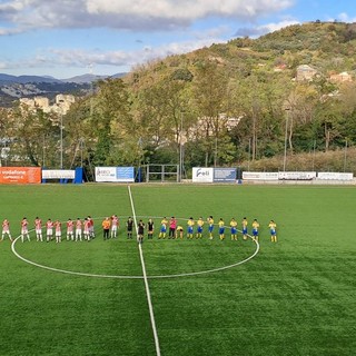 Cella - Carcarese in campo al &quot;Morgavi&quot; a Sampierdarena Alta