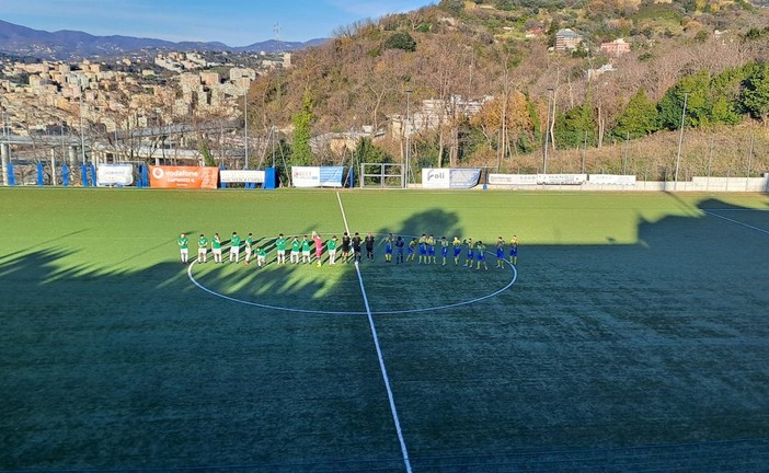 Al &quot;Morgavi&quot; di Sampierdarena, Cella - Sestrese in campo, partita valida per la giornata di campionato numero 13