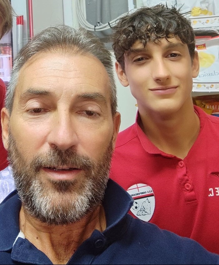 Carlo Durante con il figlio Christian, domenica avversari al Morgavi