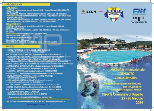 RAPALLO NUOTO 16° Trofeo Città di Rapallo Coppa Mp Fun&amp;Sport