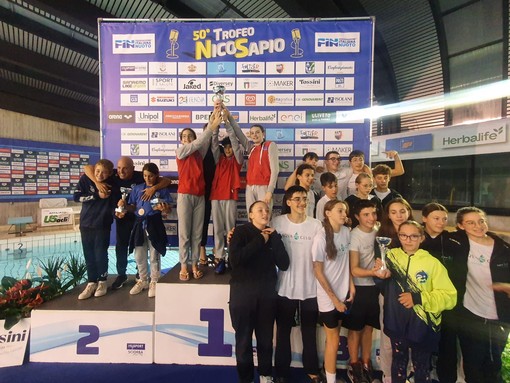 NUOTO 50° Trofeo Nico Sapio:  grande festa per Esordienti A e Ragazzi