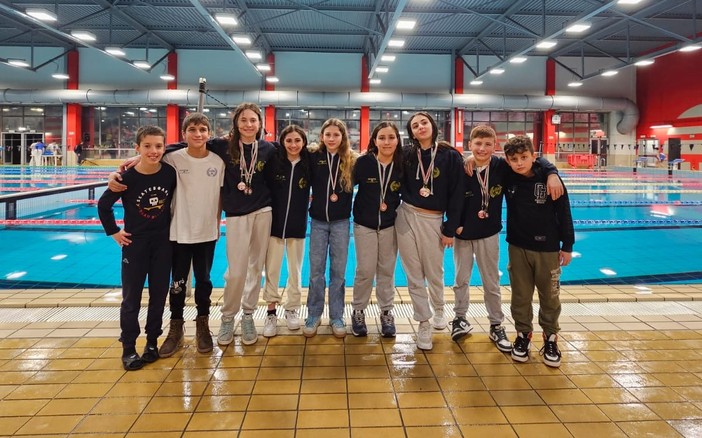 RAPALLO NUOTO Esordienti al primo Trofeo Sisport a Torino