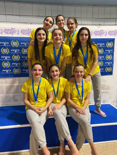 Nuoto artistico, tris di medaglie d'oro per la Rapallo Nuoto