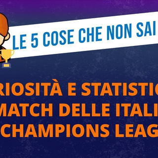 Le cinque cose che forse non sai sul martedì e mercoledì di Champions League