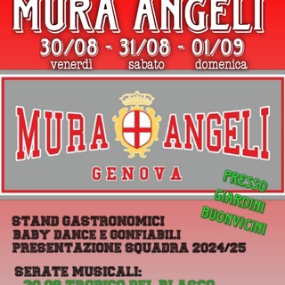 MURA ANGELI Dal 30 agosto al 1° settembre la festa rionale con la presentazione della squadra