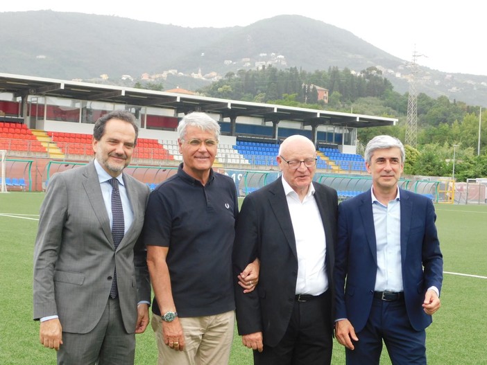 SESTRI LEVANTE Matteo Marani in visita al Sivori