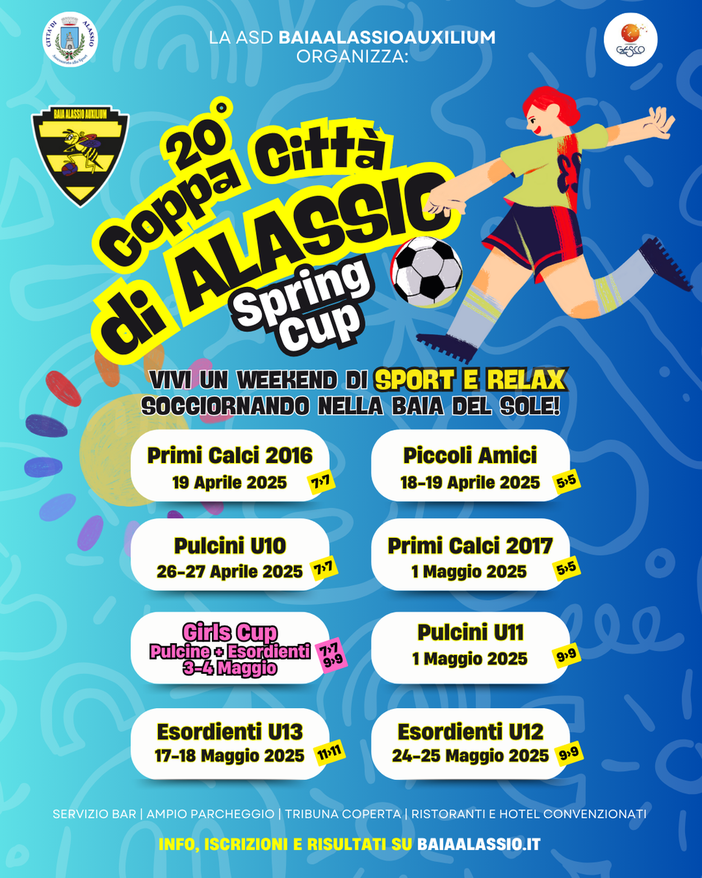 SPRING CUP Alassio: la location ideale per coniugare sport e relax!