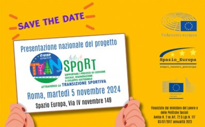 Europa chiama Italia: al via il progetto Tran-Sport Uisp