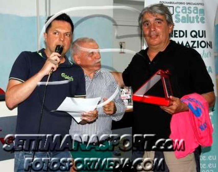 CHICCO PUGGIA PREMIATO DAL NOSTRO DIRETTORE PAOLO DELLEPIANE