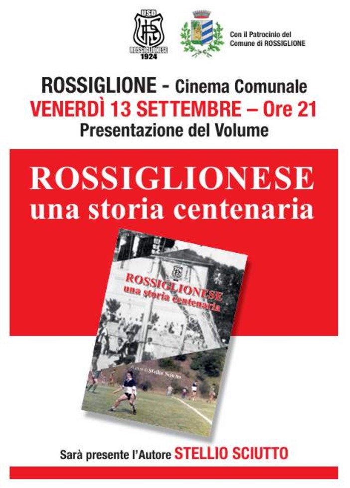 ROSSIGLIONESE UNA STORIA CENTENARIA