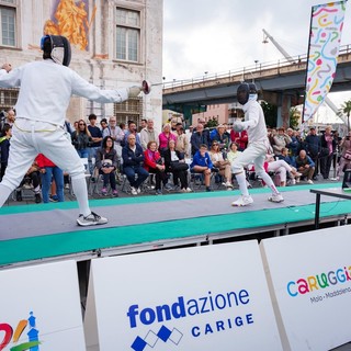 SCHERMA Prove ed esibizioni spettacolari alle Caruggiadi  con vista Europei &quot;Genova 2025&quot;