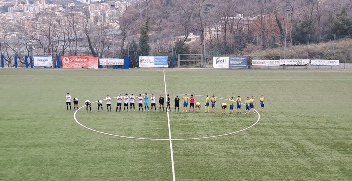 Il derby di Sampierdarena, Sampierdarenese - Cella, primo storico a livello di Promozione (si erano affrontate solo in Coppa Italia a settembre)