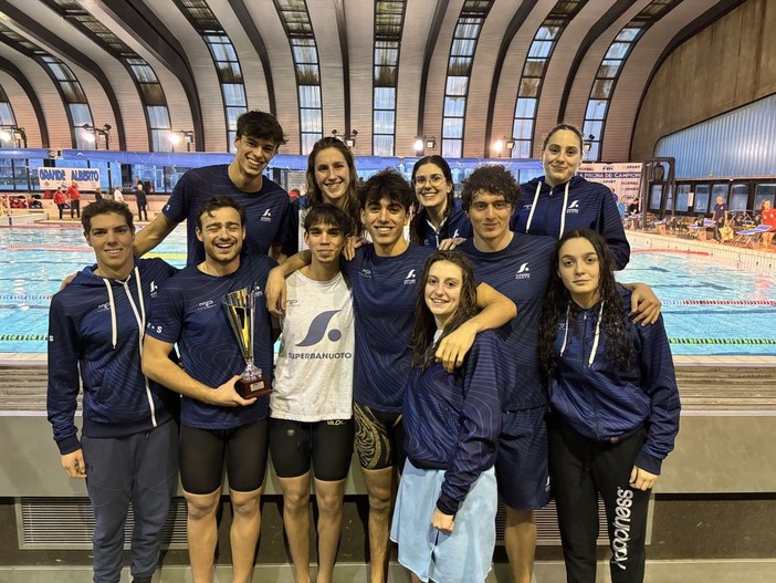 NUOTO Superbanuoto vince il Campionato Regionale Assoluto in vasca corta