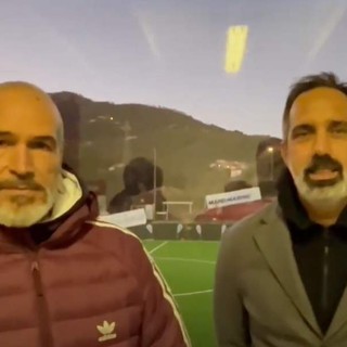 VIDEO/CASARZA Intervista doppia a mister Stagnaro e al patron Pinna